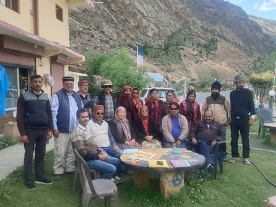 एक दिवसीय प्रशिक्षण शिविर-जिस्पा,लाहौल-स्पीति