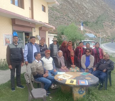 एक दिवसीय प्रशिक्षण शिविर-जिस्पा,लाहौल-स्पीति