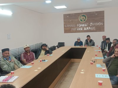एक दिवसीय प्रशिक्षण शिविर-झालमा,लाहौल-स्पीति