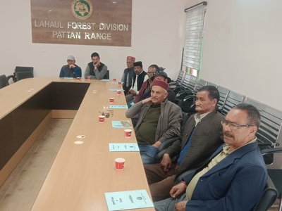 एक दिवसीय प्रशिक्षण शिविर-झालमा,लाहौल-स्पीति