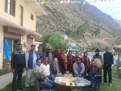 एक दिवसीय प्रशिक्षण शिविर-जिस्पा,लाहौल-स्पीति